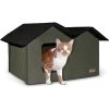 K&H Pet Products Extra-Wide Outdoor Unheated Kitty House -Cat Products Store 100533 MAIN. AC SS1800 V1624628553