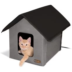 K&H Pet Products Outdoor Heated Kitty House Cat Shelter