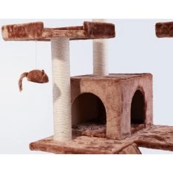 Frisco 72-in Large Base Faux Fur Cat Tree & Condo -Cat Products Store 101809 PT3. AC SS1800 V1584452388