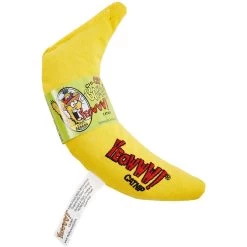 Yeowww! Catnip Yellow Banana Cat Toy