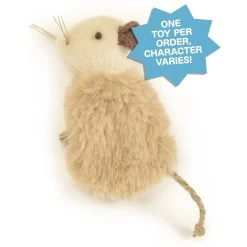 SmartyKat Madcap Mania Refillable Catnip Cat Toy, Character Varies