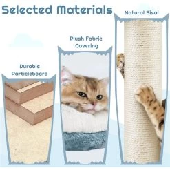 Yaheetech Ocean-Themed 61-in Cat Tree -Cat Products Store 1033054 PT5. AC SS1800 V1702673510