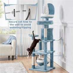 Yaheetech Ocean-Themed 61-in Cat Tree -Cat Products Store 1033054 PT6. AC SS1800 V1702673510