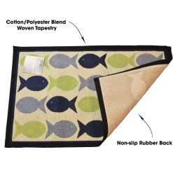 PetRageous Designs Kool Fishes Tapestry Mat -Cat Products Store 105139 PT2. AC SS1800 V1628718421