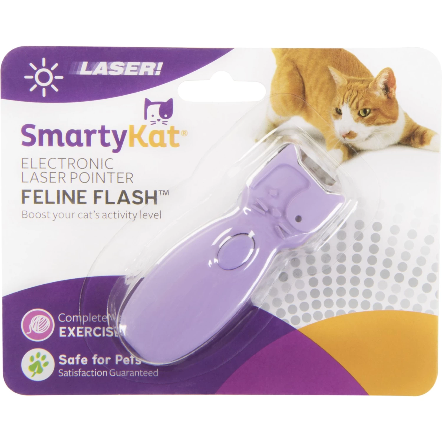 SmartyKat Feline Flash Laser Pointer Cat Toy 3 SmartyKat Feline Flash Laser Pointer Cat Toy