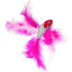 Pet Fit For Life 2 Fish Feather Wand Cat Toy 16 Pet Fit For Life 2 Fish Feather Wand Cat Toy -Cat Products Store 109324 PT5. AC SS1800 V1589320666