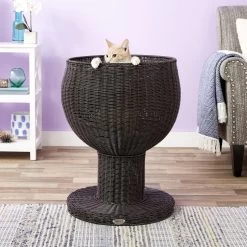 The Refined Feline Kitty Ball Cat Bed -Cat Products Store 111384 PT2. AC SS1800 V1565383128
