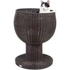 The Refined Feline Kitty Ball Cat Bed -Cat Products Store 111384 PT6. AC SS1800 V1565383143