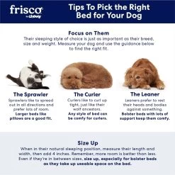 Frisco Pillow Dog Bed W/ Removeable Cover -Cat Products Store 113294 PT7. AC SS1800 V1668199311