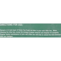 Next Gen Pet Products Pet Products Green Tea Fresh Unscented Clumping Wood Cat Litter -Cat Products Store 117743 PT6. AC SS1800 V1526416549