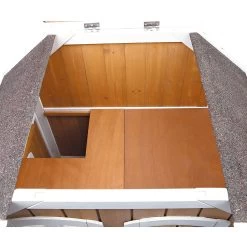 TRIXIE 2-Story Cottage Outdoor Wooden Cat House -Cat Products Store 118986 PT3. AC SS1800 V1492200767