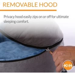 K&H Pet Products Self-Warming Hooded Cat Bed -Cat Products Store 121182 PT3. AC SS1800 V1694454175