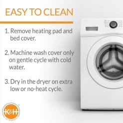 K&H Pet Products Thermo-Kitty Fashion Splash Heated Cat Bed, Large 13 K&H Pet Products Thermo-Kitty Fashion Splash Heated Cat Bed, Large -Cat Products Store 121262 PT3. AC SS1800 V1692208731