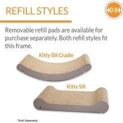 K&H Pet Products EZ Mount Window Scratcher Kitty Sill -Cat Products Store 121331 PT4. AC SS1800 V1620847059