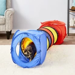 HDP Pop Open Collapsible Cat Tube & Tunnel Set -Cat Products Store 125932 PT1. AC SS1800 V1545249008