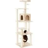 Frisco 78-in Faux Fur Cat Tree & Condo -Cat Products Store 128081 MAIN. AC SS1800 V1584451167