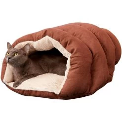 Ethical Pet Sleep Zone Cuddle Cave Cat & Dog Bed, 22-in -Cat Products Store 129156 PT1. AC SS1800 V1565383443