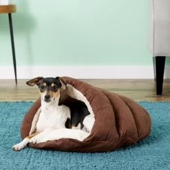 Ethical Pet Sleep Zone Cuddle Cave Cat & Dog Bed, 22-in -Cat Products Store 129156 PT4. AC SS1800 V1542242332