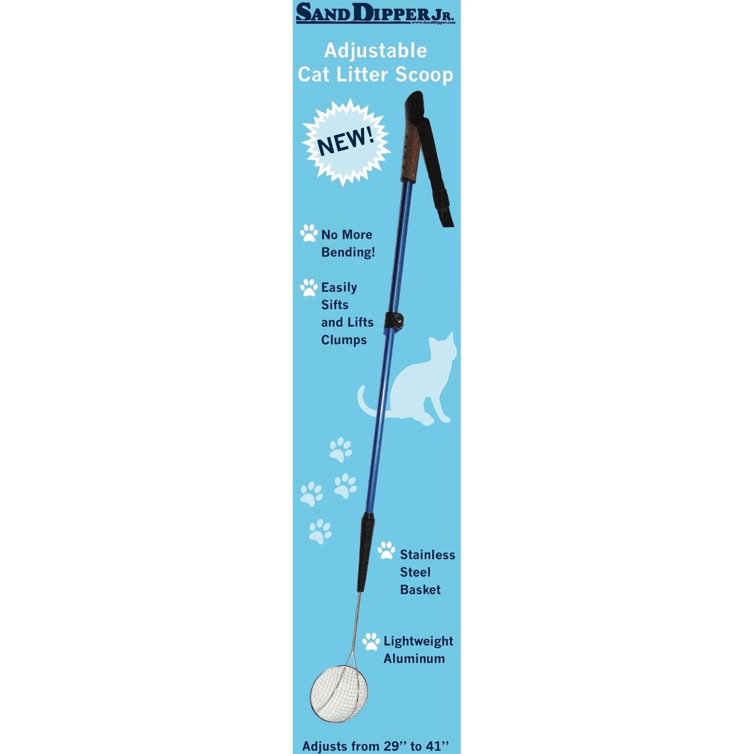 Sand Dipper Jr Adjustable Cat Litter Scooper 8 Sand Dipper Jr Adjustable Cat Litter Scooper - Image 6