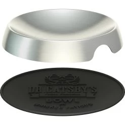 Dr. Catsby's Whisker Relief Non-Skid Stainless Steel Cat Bowl, 1.5-cup -Cat Products Store 138506 PT2. AC SS1800 V1559923387