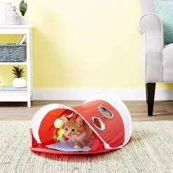 Hartz Just For Cats Peek & Play Pop-Up Tent Cat Toy -Cat Products Store 139103 PT2. AC SS1800 V1589230874