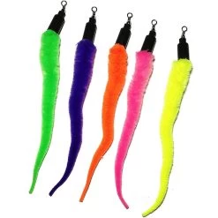 Pet Fit For Life 5 Piece Squiggly Worm Replacement Pack For Wand Cat Toy