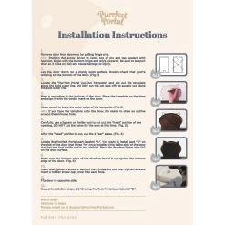 Purrfect Portal Original Interior Cat Door -Cat Products Store 141174 PT4. AC SS1800 V1603315321