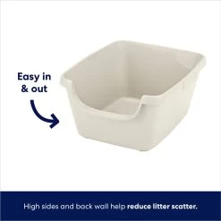 Frisco High Sided Cat Litter Box, Medium -Cat Products Store 141369 PT2. AC SS1800 V1675279990