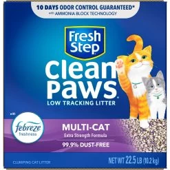 Fresh Step Clean Paws Multi-Cat Scented Clumping Cat Litter -Cat Products Store 141506 PT7. AC SS1800 V1695138547