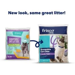 Frisco Lavender Fields Scented Clumping Clay Cat Litter, 40-lb Bag -Cat Products Store 142651 PT1. AC SS1800 V1657655543