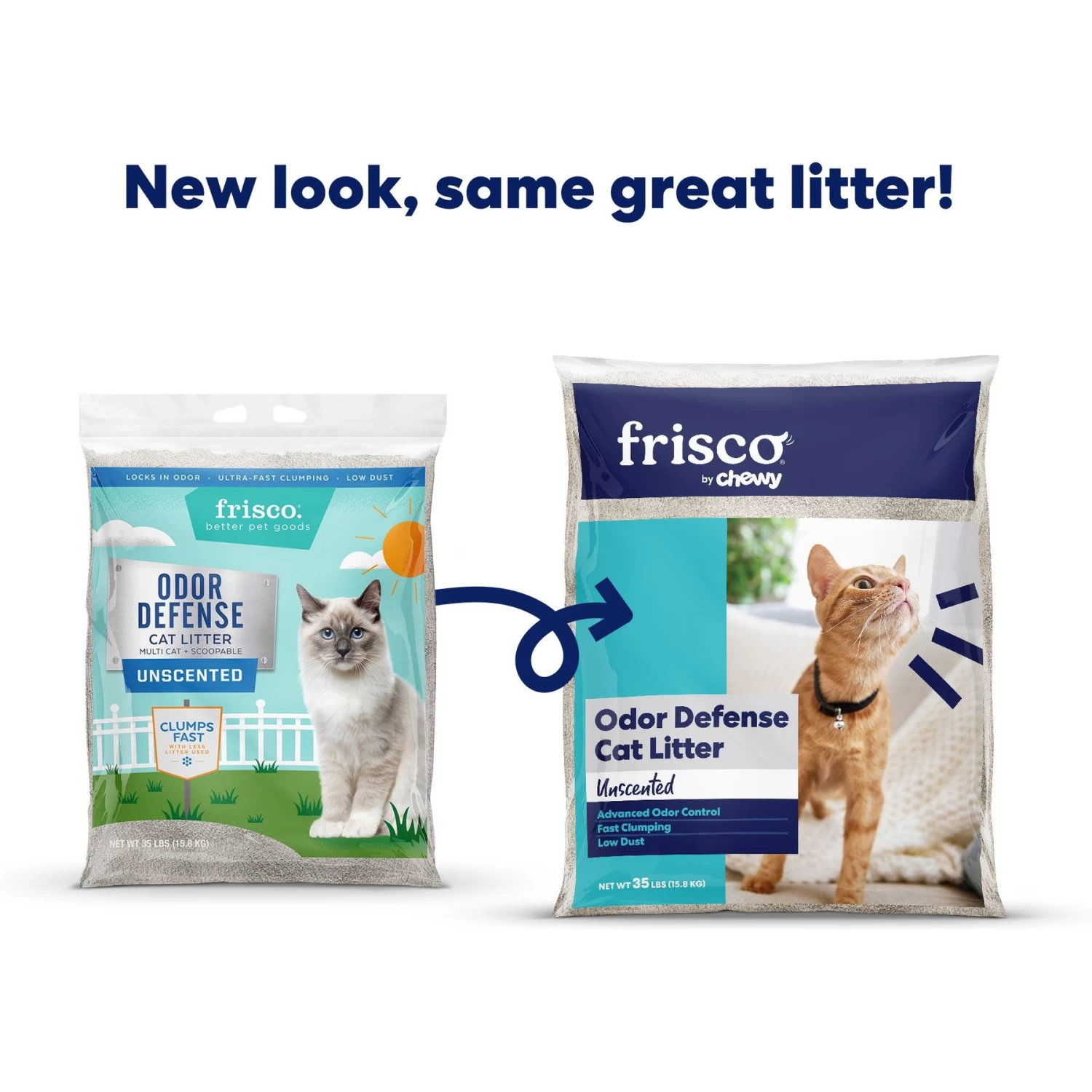 Frisco Unscented Clumping Clay Cat Litter, 35-lb Bag 4 Frisco Unscented Clumping Clay Cat Litter, 35-lb Bag - Image 2