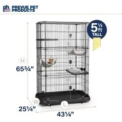 Prevue Pet Products Premium Cat Cage Playpen -Cat Products Store 143766 PT6. AC SS1800 V1678976391