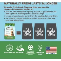 Naturally Fresh Unscented Clumping Walnut Cat Litter -Cat Products Store 144718 PT6. AC SS1800 V1664564639