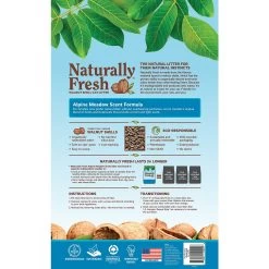 Naturally Fresh Alpine Meadow Scented Clumping Walnut Cat Litter -Cat Products Store 144721 PT2. AC SS1800 V1595272573