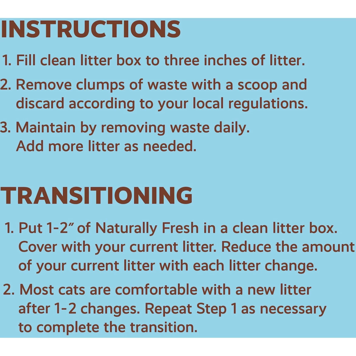 Naturally Fresh Multi-Cat Unscented Clumping Walnut Cat Litter 9 Naturally Fresh Multi-Cat Unscented Clumping Walnut Cat Litter - Image 7