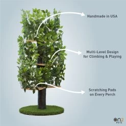 On2Pets 60-in Large Round Modern Cat Tree -Cat Products Store 145312 PT2. AC SS1800 V1671029936