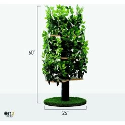 On2Pets 60-in Large Round Modern Cat Tree -Cat Products Store 145312 PT7. AC SS1800 V1671029875