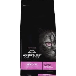 World's Best Picky Cat Unscented Clumping Corn Cat Litter