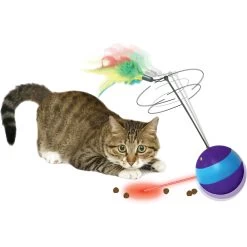Ethical Pet Spin About Electronic Laser & Treat Dispenser Cat Toy, Color Varies 6 Ethical Pet Spin About Electronic Laser & Treat Dispenser Cat Toy, Color Varies -Cat Products Store 152184 PT1. AC SS1800 V1537366616