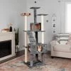 Tiger Tough Double Decker Playground 69.3-in Faux Fur Cat Tree & Condo -Cat Products Store 152645 MAIN. AC SS1800 V1618277250