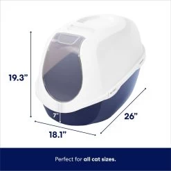 Frisco Hooded Cat Litter Box -Cat Products Store 153376 PT1. AC SS1800 V1675279641