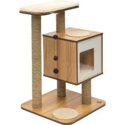 Vesper Base 32-in Modern Cat Tree & Condo -Cat Products Store 154196 PT2. AC SS1800 V1628003809