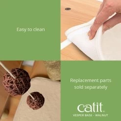 Vesper Base 32-in Modern Cat Tree & Condo -Cat Products Store 154196 PT5. AC SS1800 V1627689113