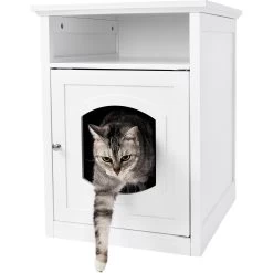 Frisco Decorative Side Table Cat Litter Box Cover -Cat Products Store 156786 PT2. AC SS1800 V1569621552