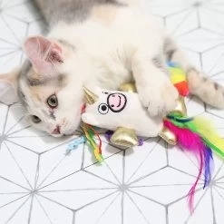 Mad Cat Mewnicorn & Rainbow Poop Catnip & Silvervine Cat Toy -Cat Products Store 157310 PT3. AC SS1800 V1637611042