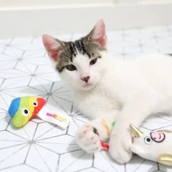 Mad Cat Mewnicorn & Rainbow Poop Catnip & Silvervine Cat Toy -Cat Products Store 157310 PT5. AC SS1800 V1637611113