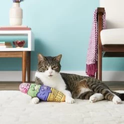 Fat Cat Kitty Kickz Mice Cream Cone Cat Toy -Cat Products Store 157608 PT1. AC SS1800 V1558466918