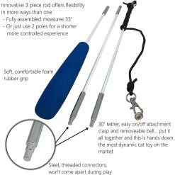 Pet Fit For Life Interactive Wand Teaser, Toys & Storage Bag 8 Piece Bundle Cat Toy 15 Pet Fit For Life Interactive Wand Teaser, Toys & Storage Bag 8 Piece Bundle Cat Toy -Cat Products Store 159022 PT5. AC SS1800 V1589320891