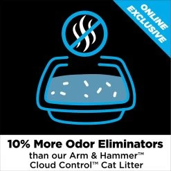 Arm & Hammer Litter Cloud Control Platinum Multi-Cat Clumping Cat Litter With Hypoallergenic Light Scent 15 Arm & Hammer Litter Cloud Control Platinum Multi-Cat Clumping Cat Litter With Hypoallergenic Light Scent -Cat Products Store 164606 PT4. AC SS1800 V1663796899