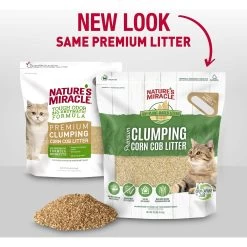 Nature's Miracle Premium Scented Clumping Corn Cat Litter -Cat Products Store 164687 PT2. AC SS1800 V1701114798